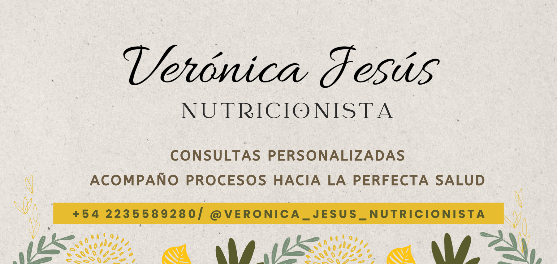 Verónica Jesús Nutricionista
